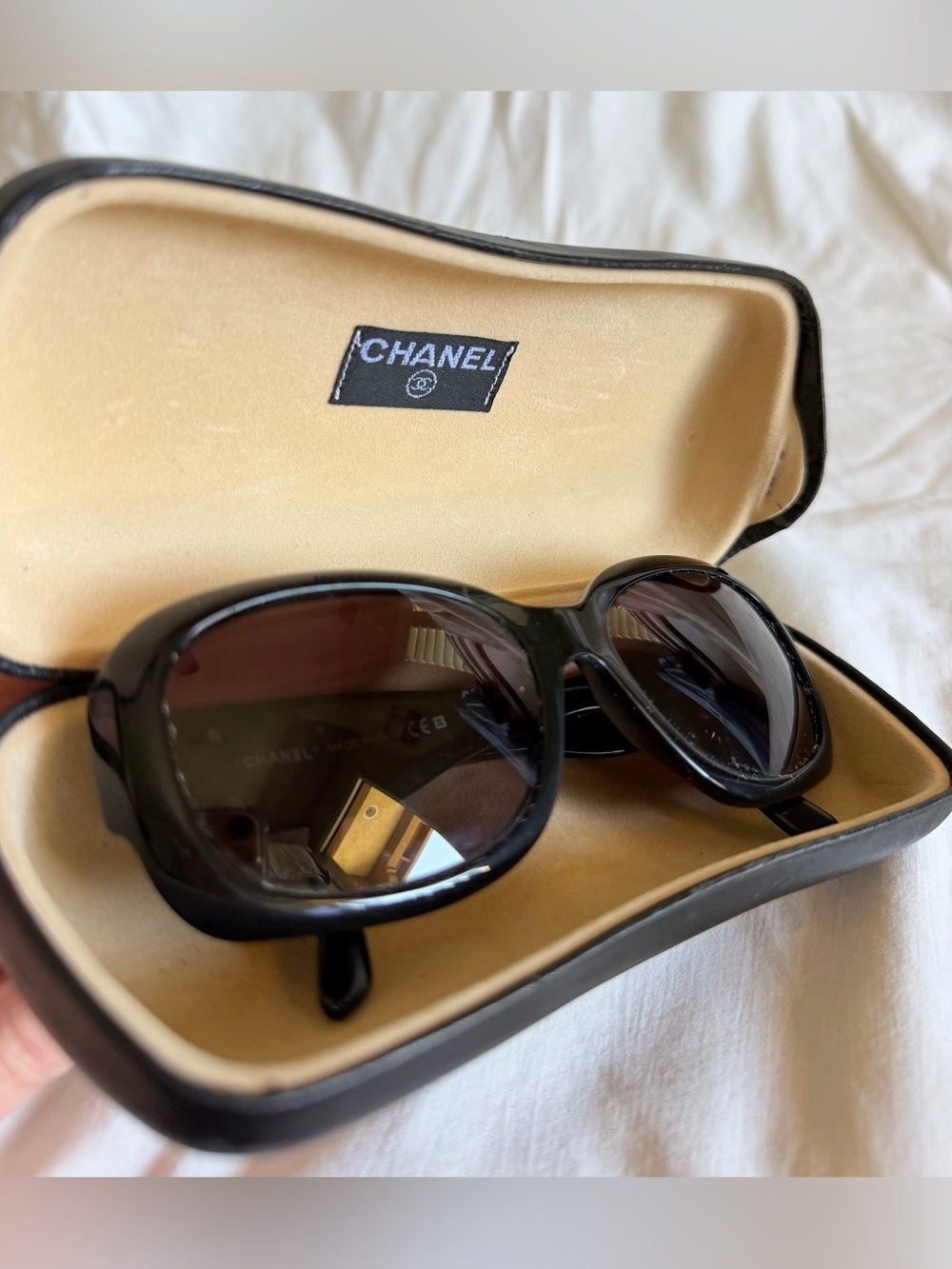 Chanel Black 5102 C501/87  54 17 135 with CC logo Sunglasses - Picture 13 of 13